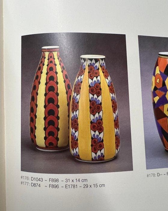 Boch Frères, Keramis Boch, Keramis - Charles Catteau - Vase, Antiquités & Art, Antiquités | Verre & Cristal