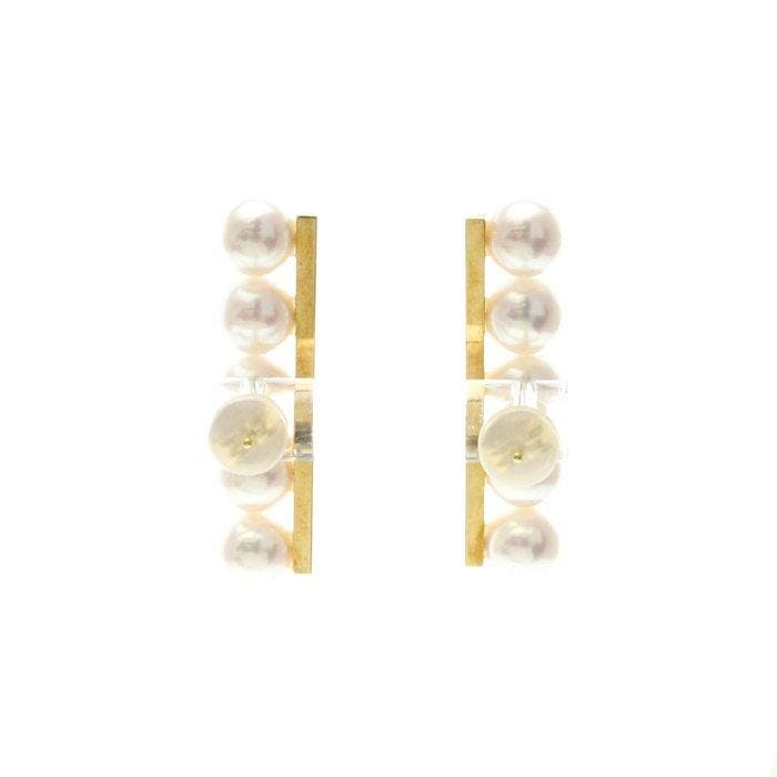 Tasaki - Oorbellen - 18 karaat Geel goud, Bijoux, Sacs & Beauté, Boucles d'oreilles
