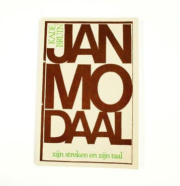 JAN MODAAL zijn streken en zijn taal - de Bruin, Verzenden