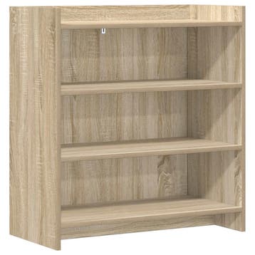 vidaXL Dressoir Sonoma Eiken 75 x 36 x 80 cm Bewerkt hout, Verzenden