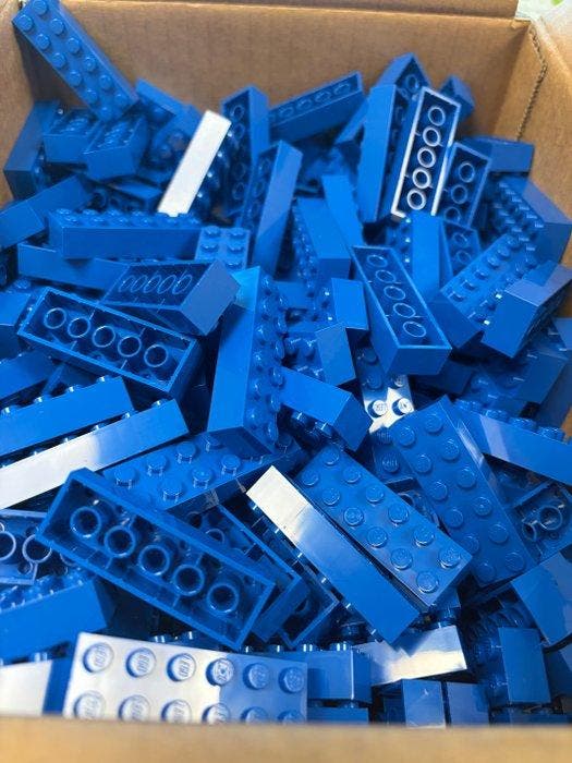 Lego Stenen - Lego 2x6 brick blauw 200 stuks, Enfants & Bébés, Jouets | Duplo & Lego