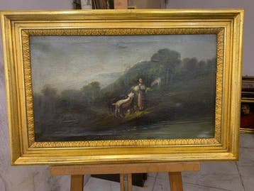 Italiaanse school (XIX) - Paesaggio