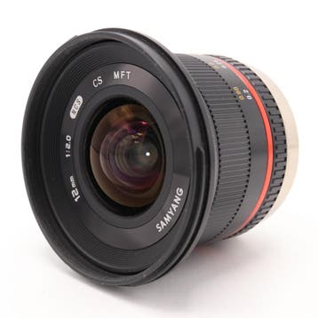 Samyang 12mm F/2.0 NCS CS Micro 4/3 | Tweedehands, Audio, Tv en Foto, Verzenden, Zo goed als nieuw