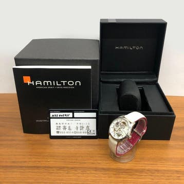Hamilton - Jazzmaster - Skeleton Auto H324050 - Unisexe -