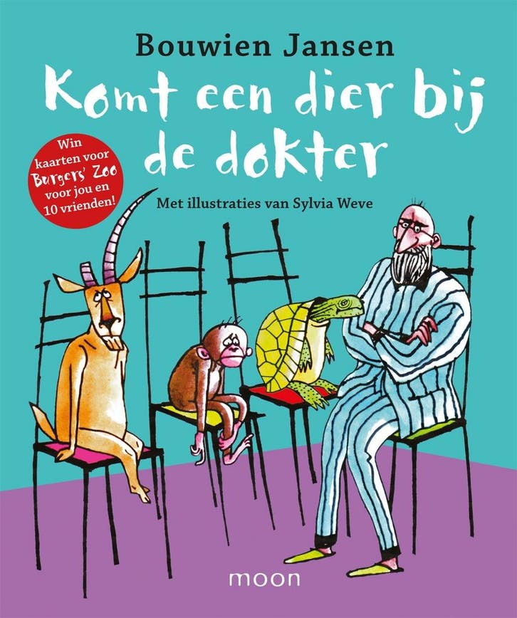 Komt een dier bij de dokter (9789048817276, Bouwien Jansen), Antiquités & Art, Antiquités | Livres & Manuscrits, Envoi