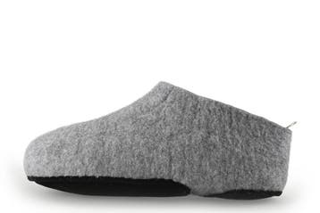 Vivobarefoot Pantoffels in maat 45 Grijs, Overige kleuren, Verzenden, Zo goed als nieuw, Pantoffels of Sloffen