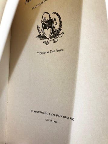 Sonja Hagemann - Mummitrollbokene / Moomintroll bok, first