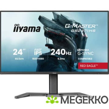 Iiyama G-Master GB2471HS-B1 24  Full HD IPS 240Hz Gaming, Verzenden