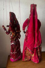 Marionet - Groot paar traditionele Indiase poppen