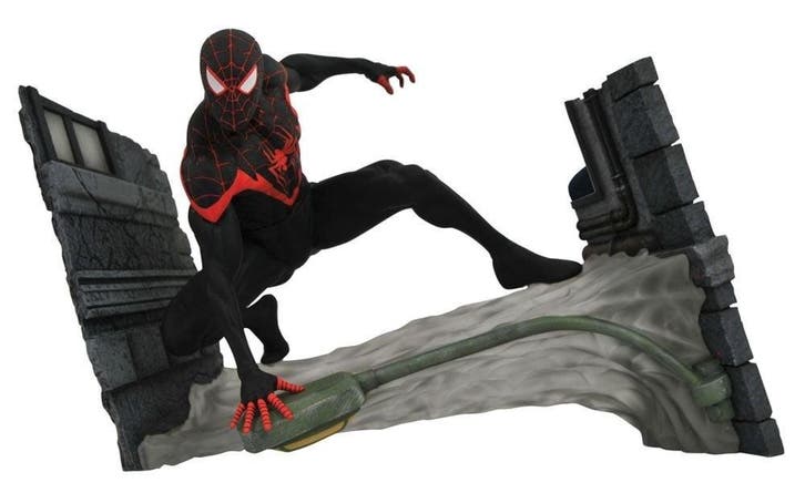 Marvel Comic Gallery PVC Statue Miles Morales Spider-Man 18, Collections, Cinéma & Télévision, Enlèvement ou Envoi