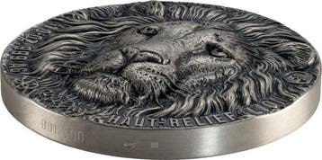 Côte dIvoire. 5000 Francs 2026 Big Five Africa – Lion 10