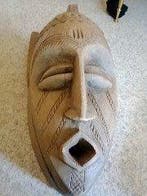 Afrikaan Hout Oud authentiek masker – Afrikaanse tribale