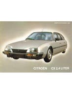 1982 CITROEN CX 2400 INSTRUCTIEBOEKJE ZWEEDS