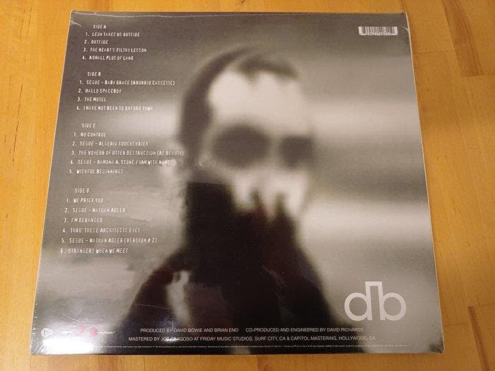 David Bowie - 1. Outside - 2x albums LP (double album) - 180, Cd's en Dvd's, Vinyl Singles