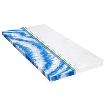 vidaXL Topmatras 7 cm gelschuim 160x200 cm, Verzenden, Nieuw