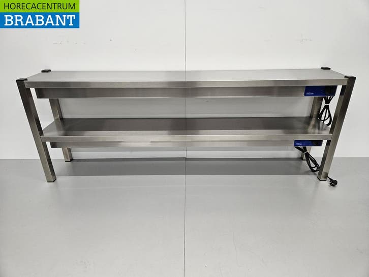 Pont chauffant double en acier inoxydable Etagère chauffante, Zakelijke goederen, Horeca | Keukenapparatuur, Verzenden