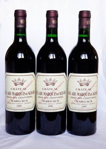 1988 Chateau Bel Air Marquis dAligre - Margaux - 3, Nieuw