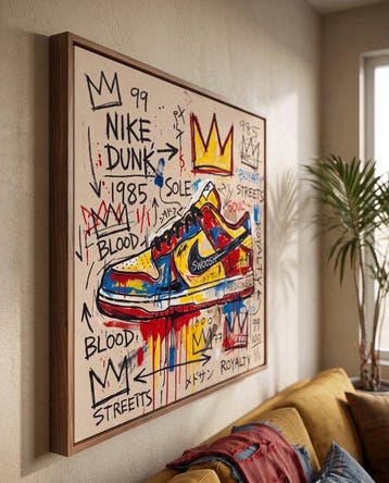 MEDSAN - Basquiat Dunk () - UNIQUE WORK