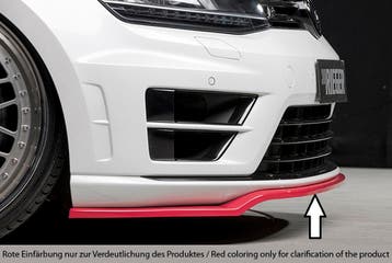 Rieger spoilerzwaard | geschikt voor VW Golf 7 VII R / R-Lin, Verzenden