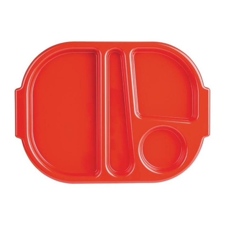 Dienbladenset | KRISTALLON | Polycarbonaat | Rood |, Articles professionnels, Horeca | Équipement de cuisine, Envoi