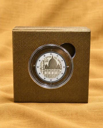 Vaticaan. 2 Euro 2025 Anno Santo + Michelangelo (2