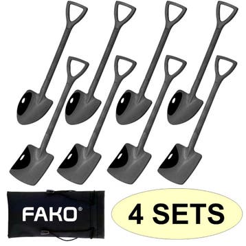 Fako Bijoux - Dessert Bestek - Schep & Schop - 8 Lepels -, Verzenden, Nieuw