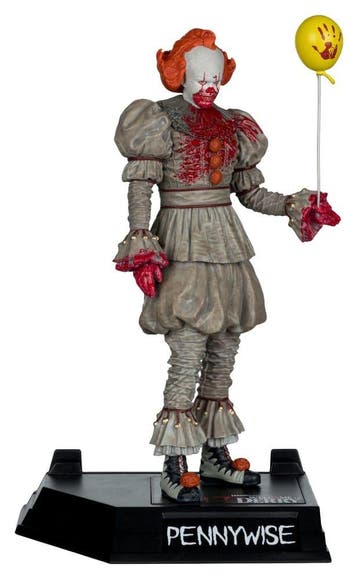 It Welcome to Derry Movie Maniacs Figure Pennywise (Bloody), Ophalen of Verzenden