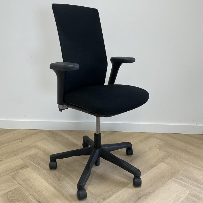 HAG FUTU 1200, ergonomische bureaustoel, zwart, Huis en Inrichting, Bureaustoelen, Bureaustoel, Zwart, Gebruikt, Ergonomisch