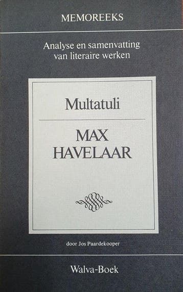 Multatuli max havelaar - Paardekooper, Verzenden