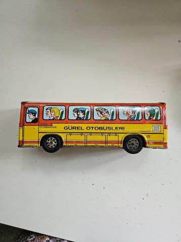 VEB Plasticart - Blikken speelgoed - Gürel Otobüsleri bus /