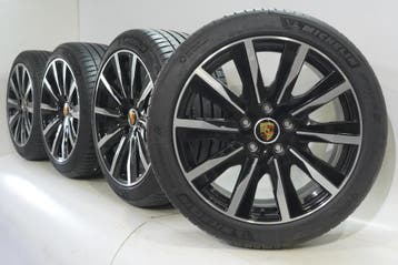 Porsche Taycan 4S S Turbo 20 inch velgen Michelin Zomerbande, Autos : Pièces & Accessoires, Pneus & Jantes, Ophalen of Verzenden