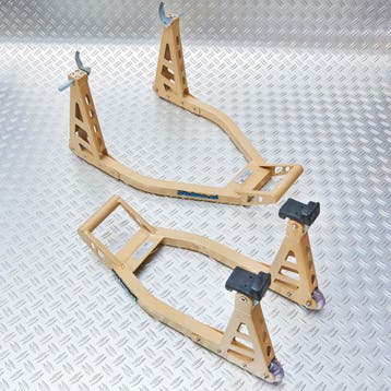 Datona MotoGP Paddockstand set - goud - Datona, Motoren, Accessoires | Overige, Ophalen of Verzenden, Nieuw