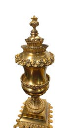 Cassolette (2) - Verguld brons - Brons vuurverguld, Antiek en Kunst