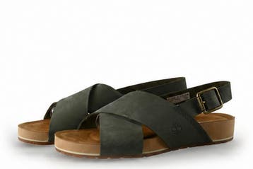 Timberland Sandalen in maat 38½ Groen, Verzenden, Sandalen of Muiltjes, Zo goed als nieuw, Timberland