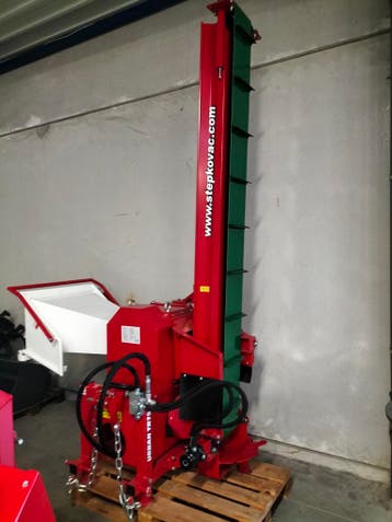 Machine à bois dallumage + tapis 2.6 m, Fendeuse