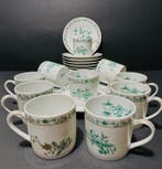 Bernardaud Limoges “Pékin” – Porcelain Coffee Set - Green