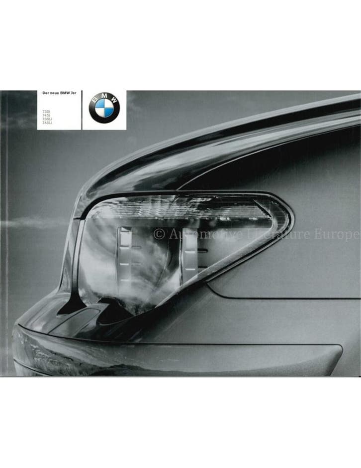 2002 BMW 7 SERIE BROCHURE DUITS, Livres, Autos | Brochures & Magazines