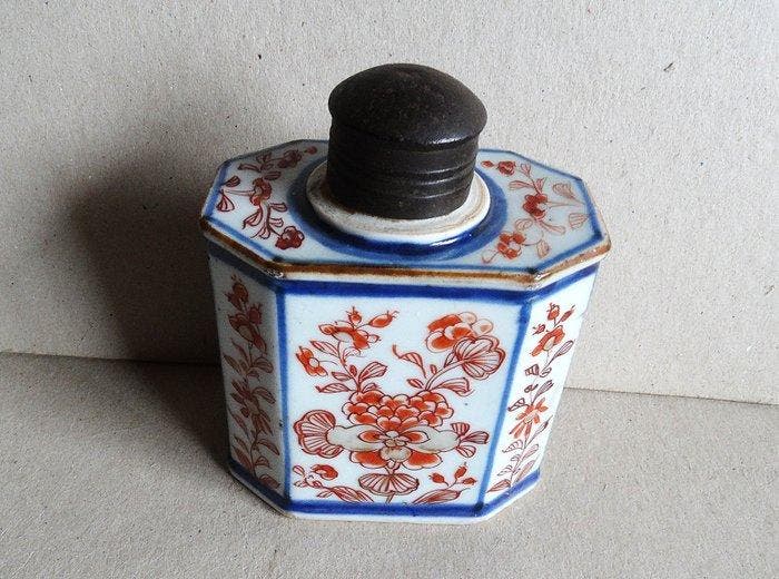 Theekistje / doosje - Porselein - Quiang Long (1736-1795), Antiquités & Art, Antiquités | Autres Antiquités