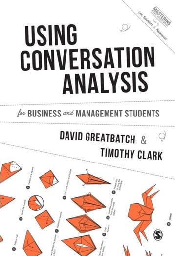 Using Conversation Analysis For Business And Management Stud, Verzenden