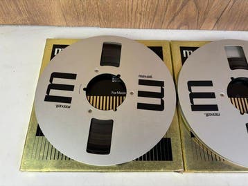 Maxell - 26 cm metalen spoelen Reel-to-reel audio