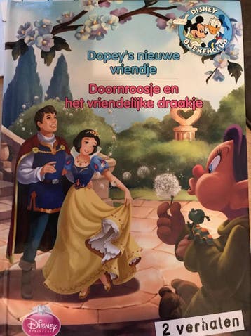 Dopeys nieuwe vriendje / Doornroosje en het vriendelijke, Verzenden, Zo goed als nieuw, Disney