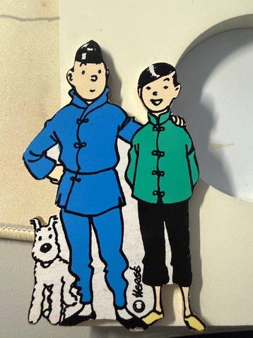 Tintin - 1 fotolijst - Trasselier - 1988, Livres