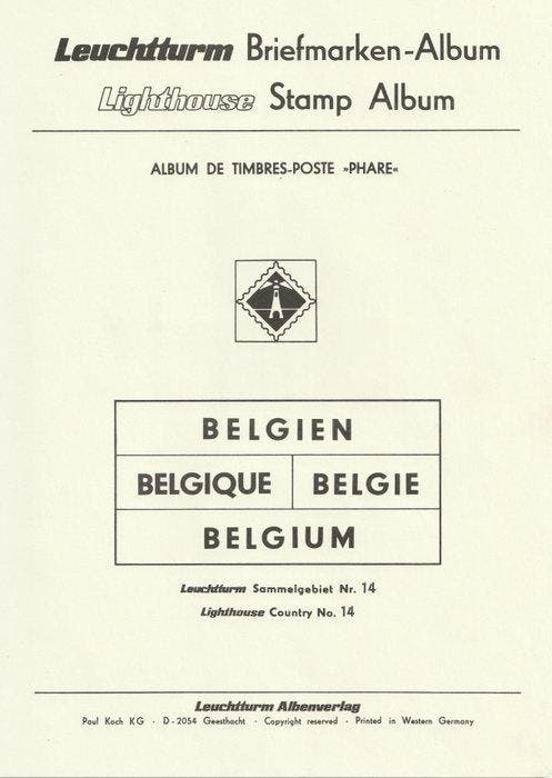 België 1849/1944 - Prachtige collectie in een, Postzegels en Munten, Postzegels | Europa | België
