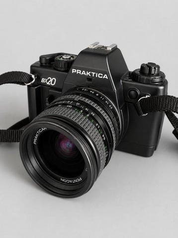 Praktica, Minolta, Chinon BX20 / Super TL / X-300 / 75-200mm, Nieuw