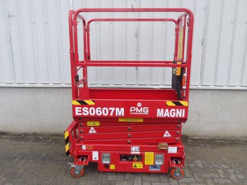 Veiling: Masthoogwerker Magni ES0607M 5.90m Elektrisch 2023, Ophalen