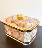 Apilco - Serveerschaal - Porselein op vuur - Terrinedoos, Antiquités & Art