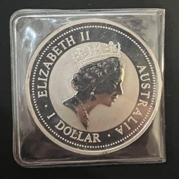 Australie. Elizabeth II. 1 Dollar 1996, Kookaburra, 1 Oz
