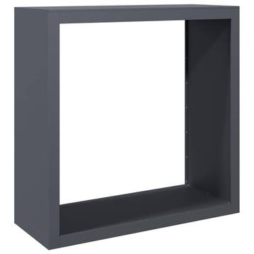 Stalen houtopslag 100x100cm - Tweede kansje, OP = OP!, Huis en Inrichting, Kachels, Verzenden, Zo goed als nieuw, Vrijstaand