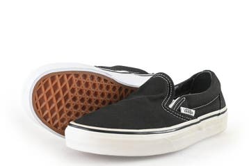 Vans Instappers Jongens in maat 36½ Zwart, Jongen of Meisje, Schoenen, Zo goed als nieuw, Vans