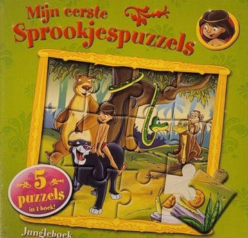 Mijn eerste sprookjespuzzels - Jungle book 9789461515025, Verzenden, Gelezen